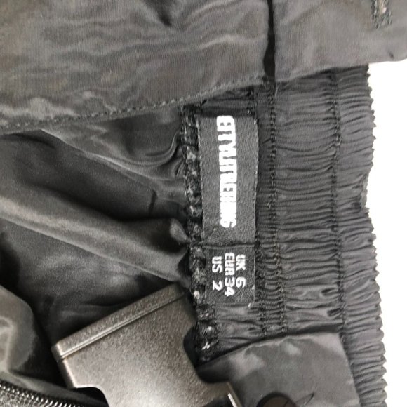 Black Reflective Streetwear Joggers - Picture 8 of 8